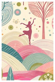 Quadro su tela – Danza nel paesaggio