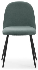 Sedie da pranzo in set turchesi 4 pz Malila – Marckeric