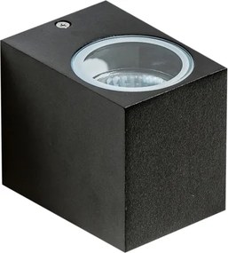 Azzardo AZ4267 - Applique da esterno RIMINI 1xGU10/35W/230V IP54 quadrato