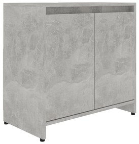 Armadio da bagno grigio cemento 60x33x61 cm in truciolato