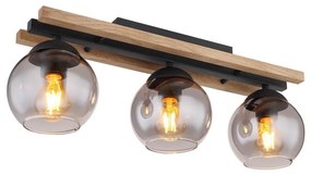 Globo 15569-3DW - Lampadario a plafone CONNI 3xE27/25W/230V