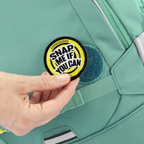 Zaino scuola coocazoo MATE, All Mint, certificato AGR