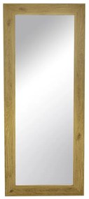Specchio Narva rettangolare rovere chiaro 52 x 152 cm INSPIRE