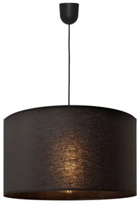 Lampadario su corda ALBA 1xE27/15W/230V d. 45 cm nero