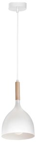 Lampadario a sospensione con filo NOAK WOOD 1xE27/60W/230V