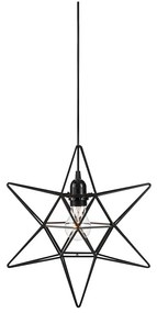 Markslöjd 705299 - Decorazione natalizia CONTOUR 1xE27/40W/230V nero