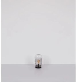 Globo 16046TS - Lampada da tavolo DARINA 1xE27/60W/230V grigio