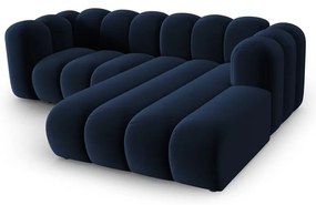 Divano angolare blu scuro ad angolo destro Lupine - Micadoni Home