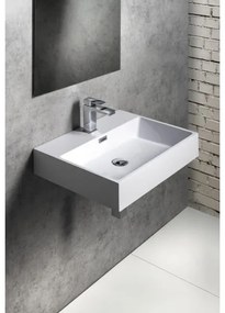 Sapho - Lavabo sospeso AQUATIC 60x46 cm ceramica/bianco