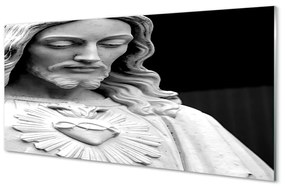 Pannello paraschizzi cucina Statua di Gesù 100x50 cm