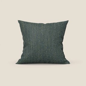 Levante cuscino disponibile in diversi colori in pregiato bouclé riciclato fresco dalla trama melangiata smacchiabile T16 verde