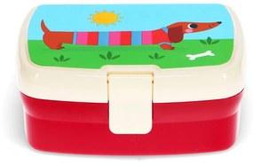 Porta merenda per bambini Sausage Dog - Rex London