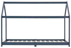 Giroletto per Bambini Grigio in Massello di Pino 90x200 cm