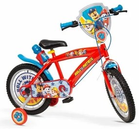 Bicicletta per Bambini Toimsa TOI1678 Paw Patrol 16" Rosso Multicolore