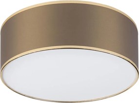 Plafoniera da soffitto SIRJA LED/20W/230V 4000K Ø 35 cm marrone/oro