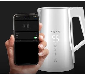 AENO - Bollitore smart con LED display 1,7 l 2200W/230V bianco