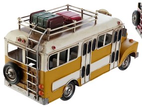 Veicolo DKD Home Decor Autobus Vintage (2 pcs) (32 x 13 x 17 cm)