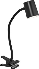 Osram - Lampada da scrivania con clip DESK LINE 1xGU10/9W/230V nera