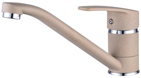 ALVEUS 1130435 - Rubinetto per lavello NINA 13,5 cm granito/beige