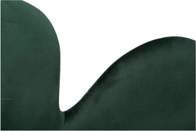 Sedia da pranzo verde in imbottito con braccioli Gaia – DAN-FORM Denmark