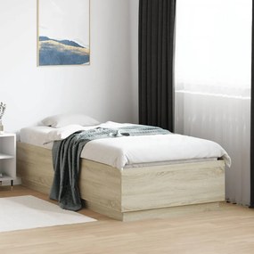Giroletto Luci Led Rovere Sonoma 75x190 Cm İn Legno Multistrato /