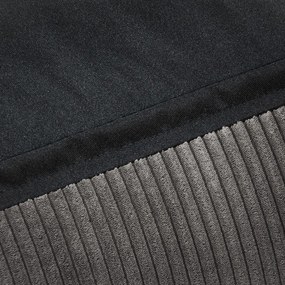 Puof a sacco viola con rivestimento in velluto a coste Lounge – SLOWDOWN