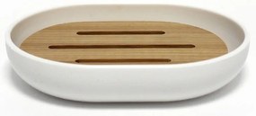 Portasaponetta bianco in plastica Smart – douceur d'intérieur