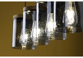 Spot-Light 161859151 - Lampadario a sospensione con filo MONSUN 1xE27/60W/230V pino