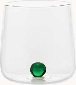 Set di 6 bicchieri in vetro borosilicato fatti a mano Bilia