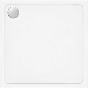 Piatto doccia acrilico Rea Savoy White 80x80