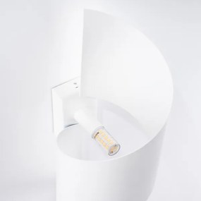 Sollux SL.1308 - Applique TALASSA 1xG9/8W/230V bianco