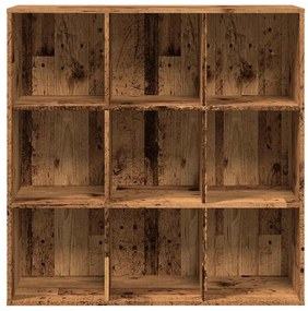 Libreria legno antico 98x29x97,5 cm