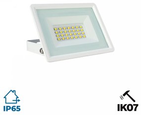 Faro LED 30W, IK7, IP65, Bianco Colore  Bianco Naturale 4.000K