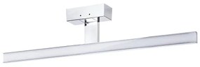 Aigostar - LED illuminazione bagno specchio 12W 230V 4000K 60cm IP44 alluminio