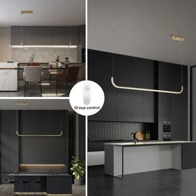 Immax NEO 07227L - Lampadario a sospensione con filo LED dimmerabile PATTINI LED/26W/230V Tuya+RC