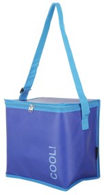 Borsa termica a tracolla Cool blu 20 litri