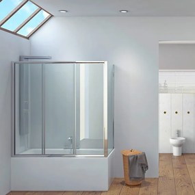 Box per vasca 160x80cm P2000S - KAMALU