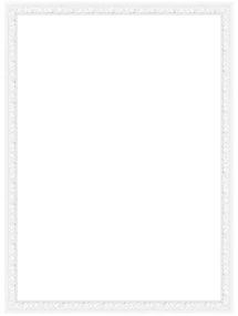 Cornice Lisa bianco per foto da 50x70 cm