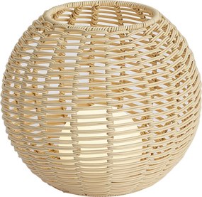 Lampada da tavolo da esterno Beige 30 cm incl. LED ricaricabile con USB-C IP44 - Oli