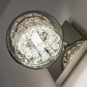 Brilagi - LED Applique di cristallo JEWEL 1xG9/42W/230V