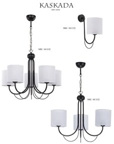 Jupiter 1482 - Lampadario a sospensione con catena KASKADA 3xE27/60W/230V