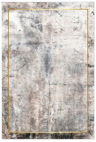 Set di tappetini per il bagno grigi/marroni 2 pz 60x100 cm – Foutastic