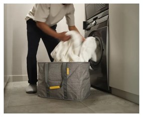 Cesto portabiancheria in tessuto grigio pieghevole 55 l Hold-All Max - Joseph Joseph