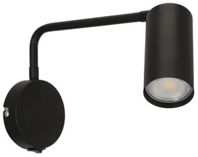 Lampada da muro  TINA 1xGU10/15W/230V nera