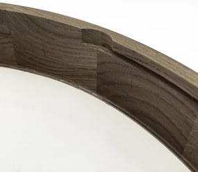 Brilagi - Plafoniera LED CARVALHO 4xE27/60W/230V rovere/noce Ø 57,5 cm