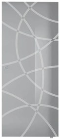 Anta per porta scorrevole Circle Tel. in vetro nero L 88 x H 215 cm reversibile