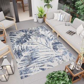 Tappeto per il patio con un bellissimo motivo grigio Šírka: 160 cm | Dĺžka: 230 cm