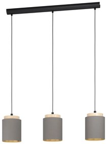 Eglo 99446 - Lampadario a sospensione con filo ALBARIZA 3xE27/40W/230V