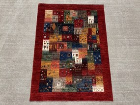 Loribaft Tappeto 90 x 120 (Iran) Annodato A Mano