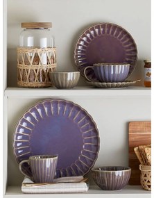 Tazzina per cappuccino viola in gres 220 ml Latina – Bloomingville